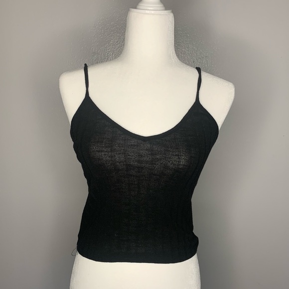 Summer Black CROP TOP - Picture 1 of 2
